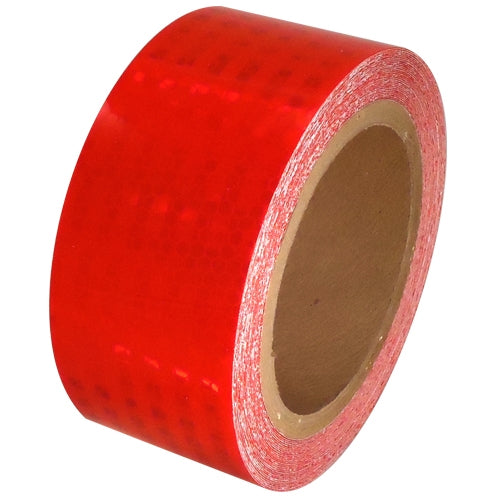 2 inch x 30 ft Red Super Bright High Intensity Reflective Tape