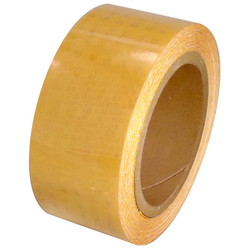 Yellow Super Bright High Intensity Reflective Tape 2" x 30 ft Roll