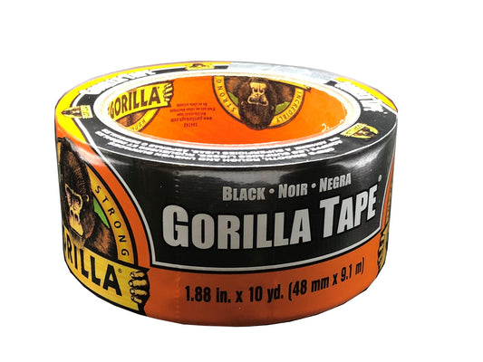 Black Gorilla Tape 1.88" x 10 yard Roll
