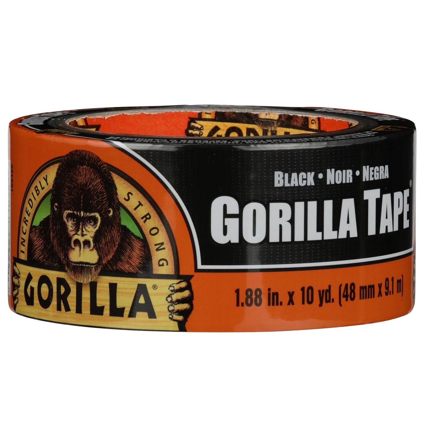 Black Gorilla Tape 1.88" x 10 yard Roll